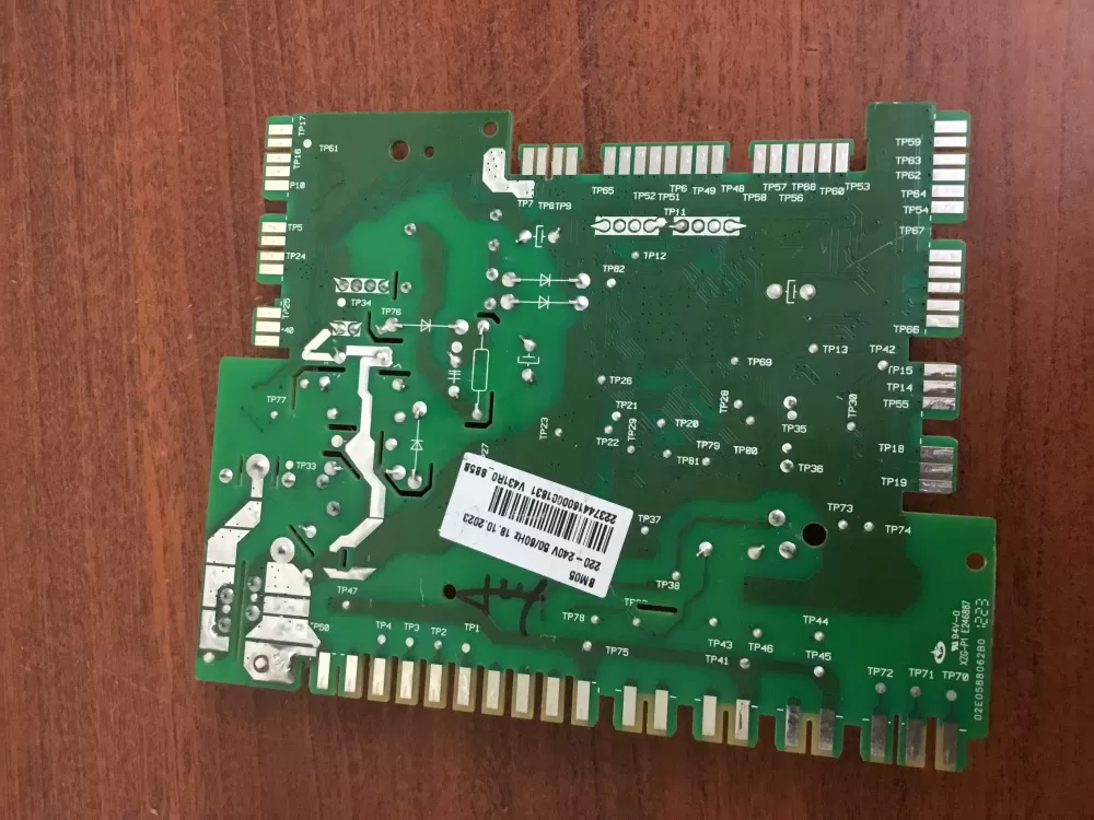 Dishwasher Control Module 20BM05  E230225 PANEL BOARD AZ33219 | NR109