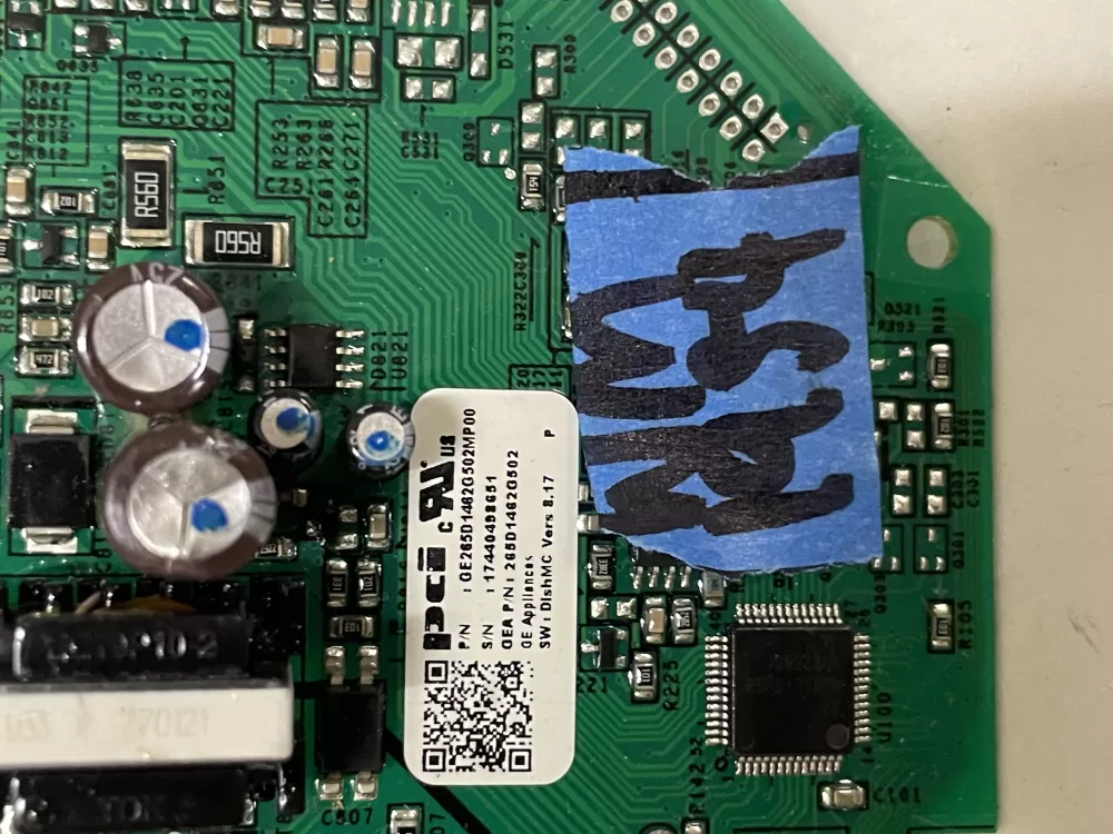 GE 265D1462G502 WD21X24900 Dishwasher Control Board AZ55446 | Wm1954