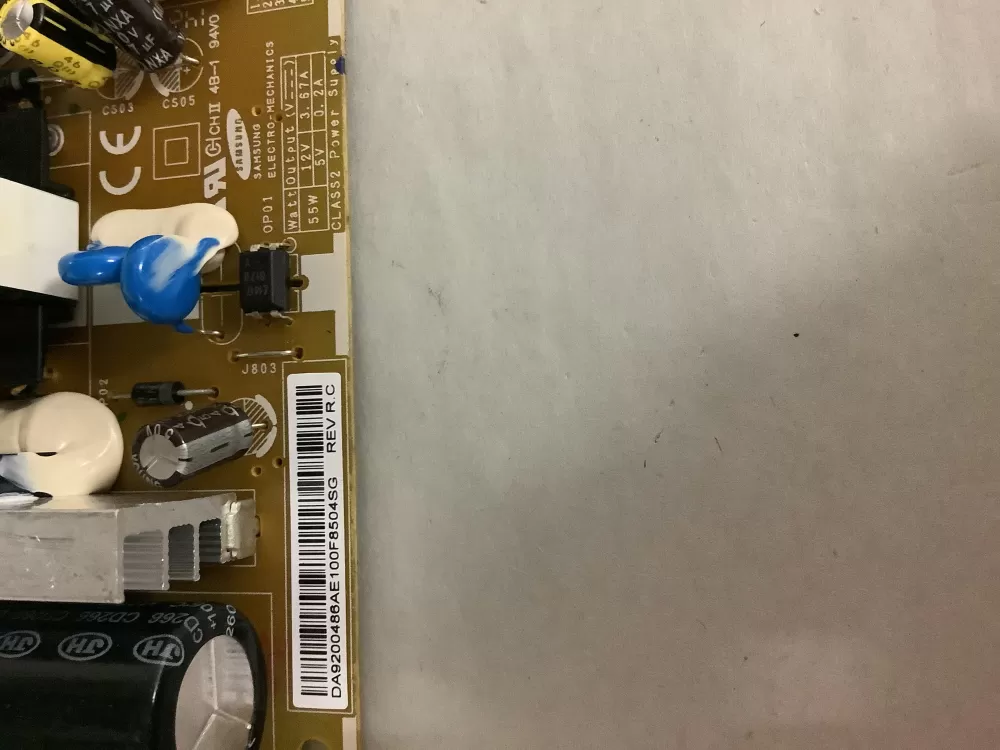 Samsung refrigerator power control board DA920486A AZ208359 | ZC974