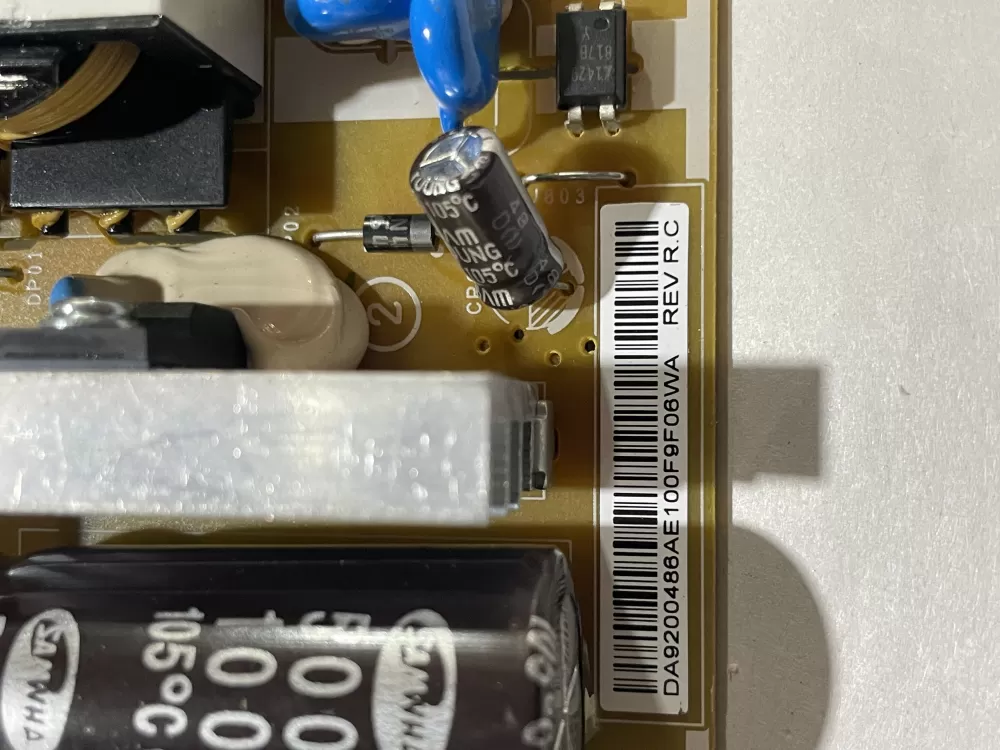 Samsung DA92 00486A Refrigerator Control Board AZ178742 | Wm477