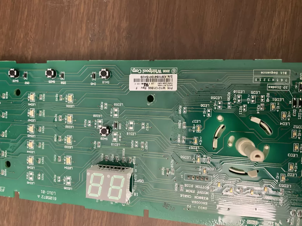 Whirlpool Kenmore W10131865 Washer Control Board AZ96851 | BK35