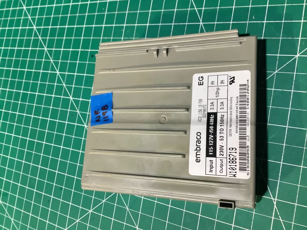 Whirlpool W1089391 Refrigerator Compressor Inverter Control AZ134275 | NR1198