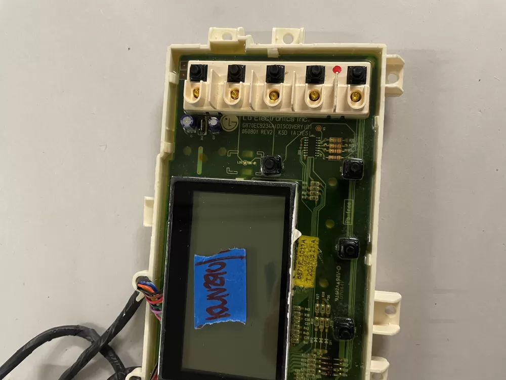 LG 6870EC9234A 6870EC9242A 6871EL1011A Dryer Control Board AZ157686 | KMV290