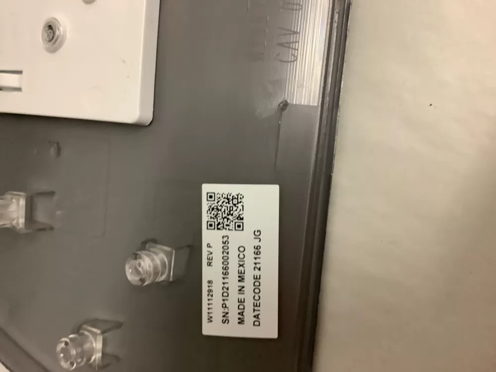 Whirlpool  W11112920  W11174237 W11112918W11112920  W11174237  W11112918 Washer Control Panel