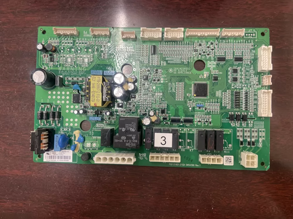 GE 197D8513G101 70213160102GA Refrigerator Control Board