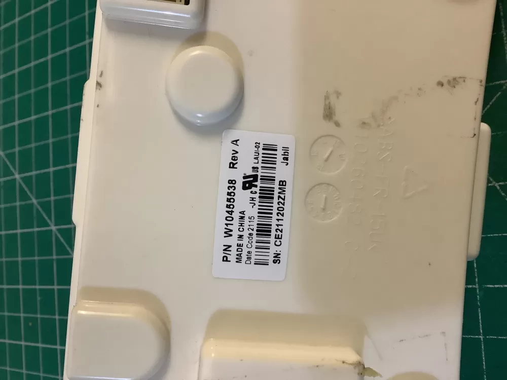 Whirlpool W10455538 Washer Control Board User Interface AZ199043 | NR2774