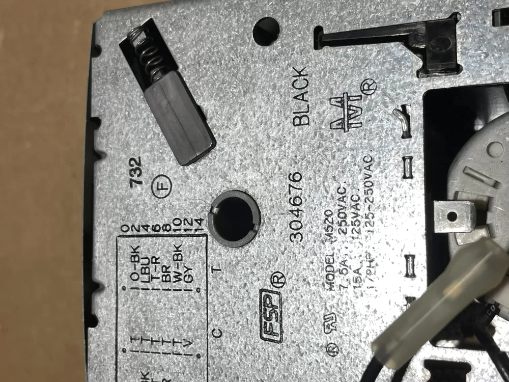 Whirlpool 304676 304435 Dishwasher Timer AZ75220 | Wm1910