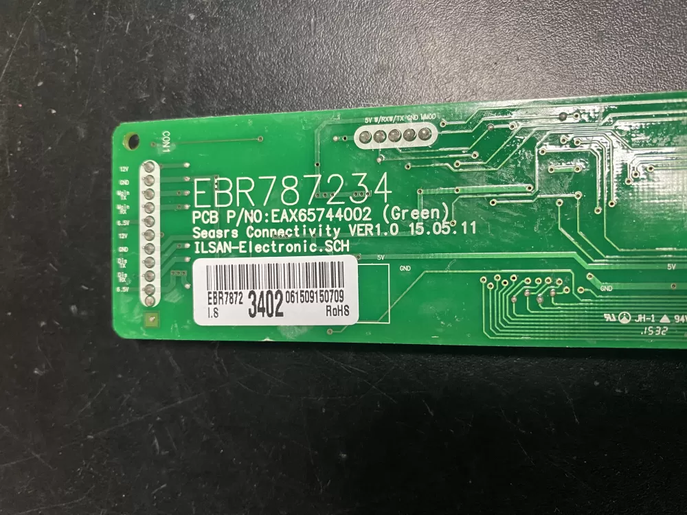 LG Kenmore EBR78723402 Refrigerator User Interface Control Board AZ10721 | BK609