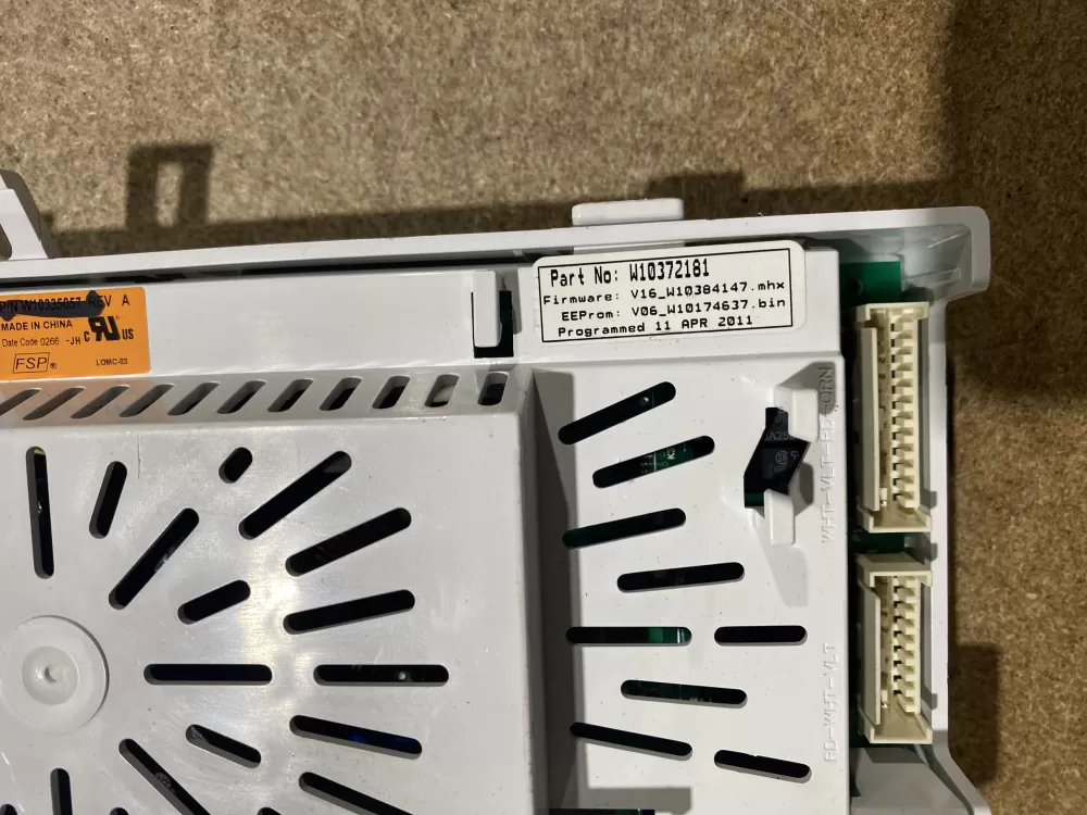 Whirlpool W10372181 Washer Control Board AZ76436 | BK108