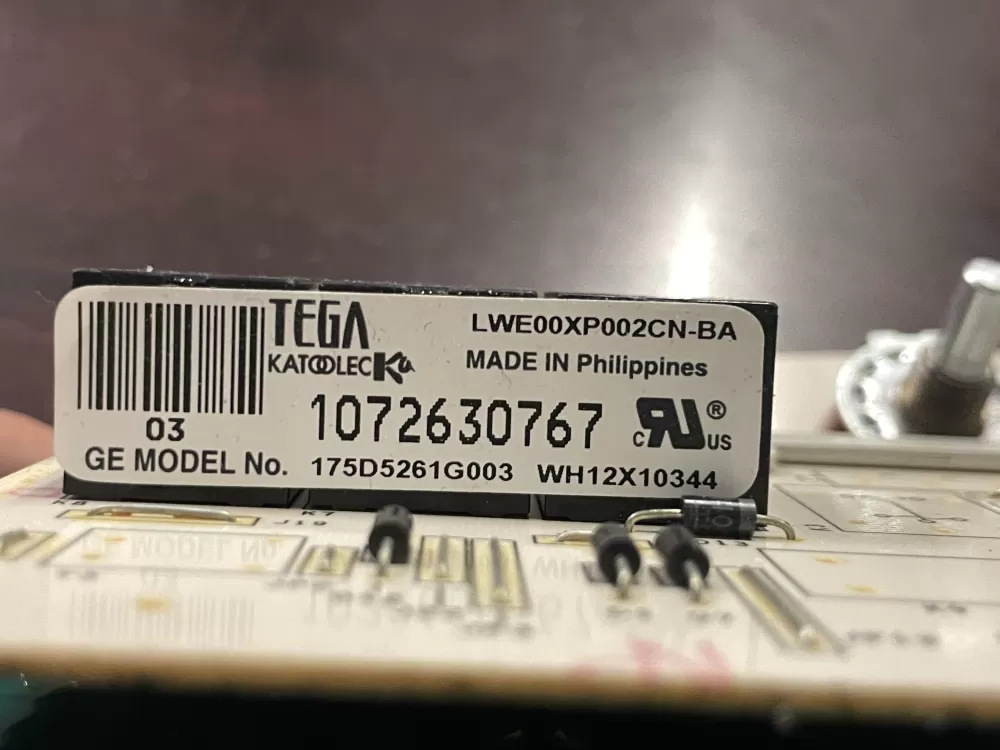 GE WH12X10404 175D5261G003 WH12X10344 Washer Control Board AZ62192 | Wm1943