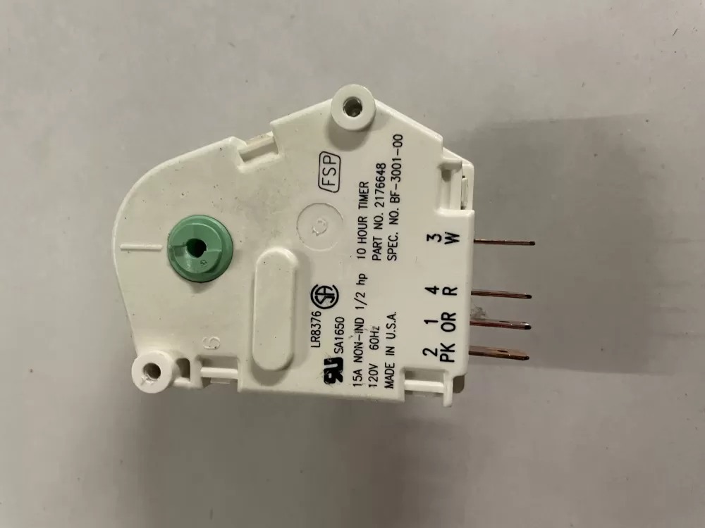 Whirlpool Kenmore W10822278 Refrigerator Defrost Timer AZ144536 | KM2423
