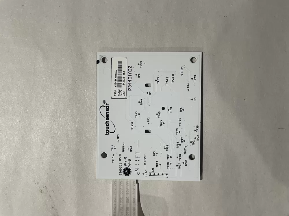 Whirlpool Washer YS344KNB1A02 P34401A2Z LED Touch Sensor AZ191263 | KM2321