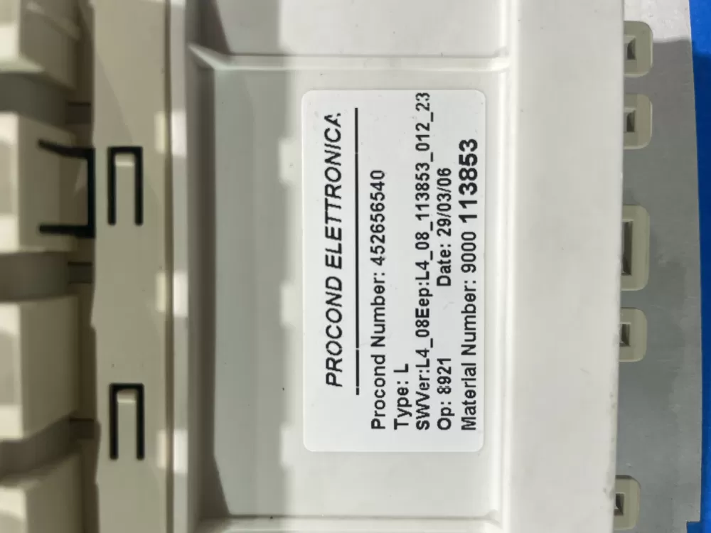 Bosch Dishwasher Control Board Part # 9000113853 452656540 AZ179933 | Wm455