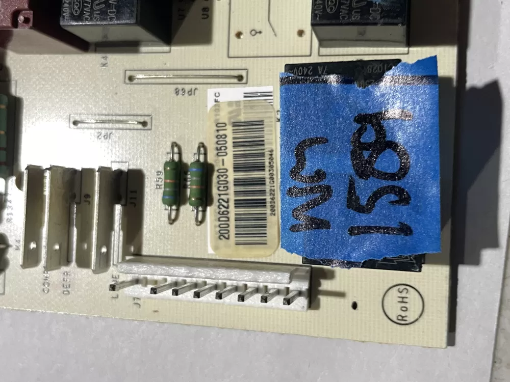 GE Hotpoint WR55X11072 200D6221G030 Refrigerator Control Board AZ230848 | Wm1589