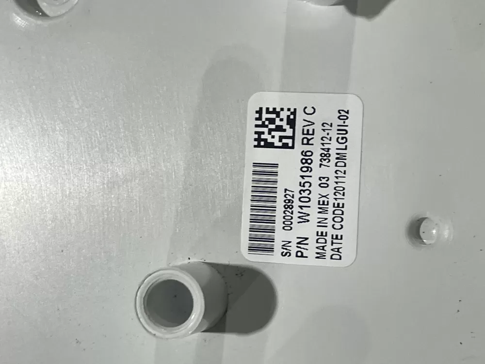 Kenmore W10272636 W10351986 WPW10351986 PS11753545 Washer Control Board