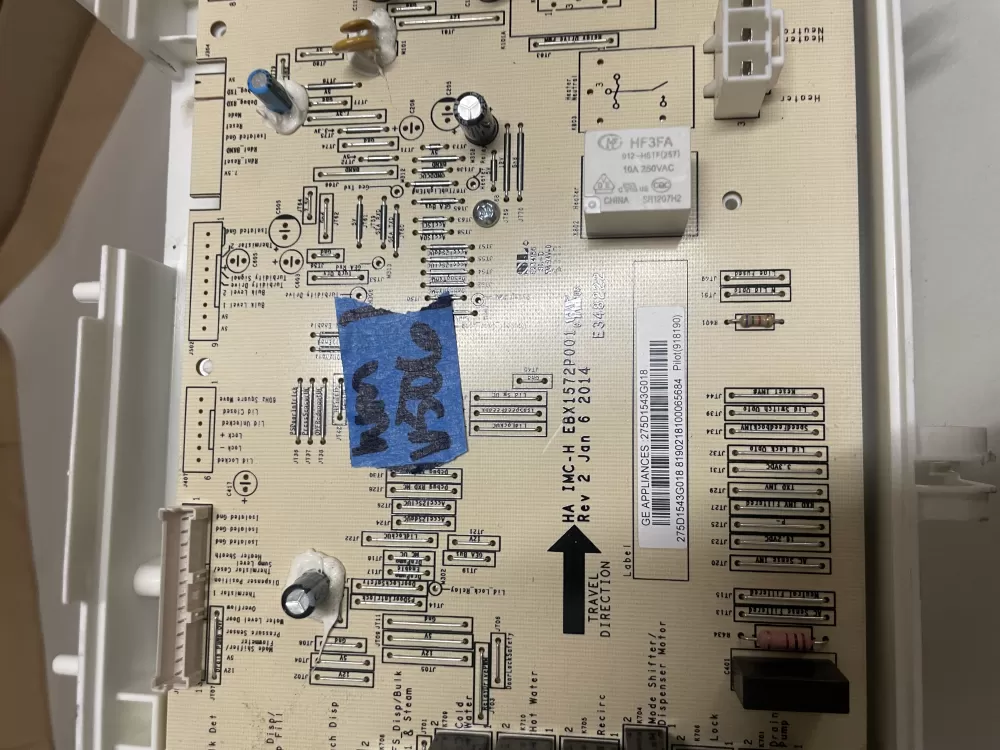 GE 275D1543G018 Washer Control Board AZ55333 | Wmv506