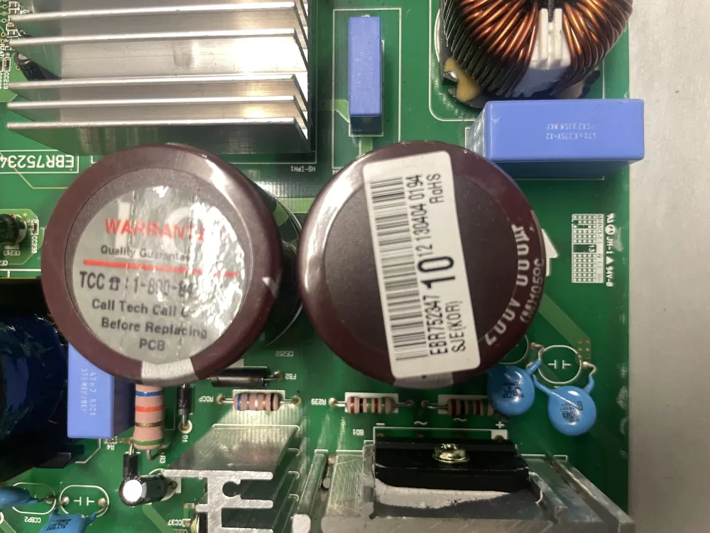 LG Kenmore EBR75234710 Refrigerator Control Board AZ209693 | Wm2116