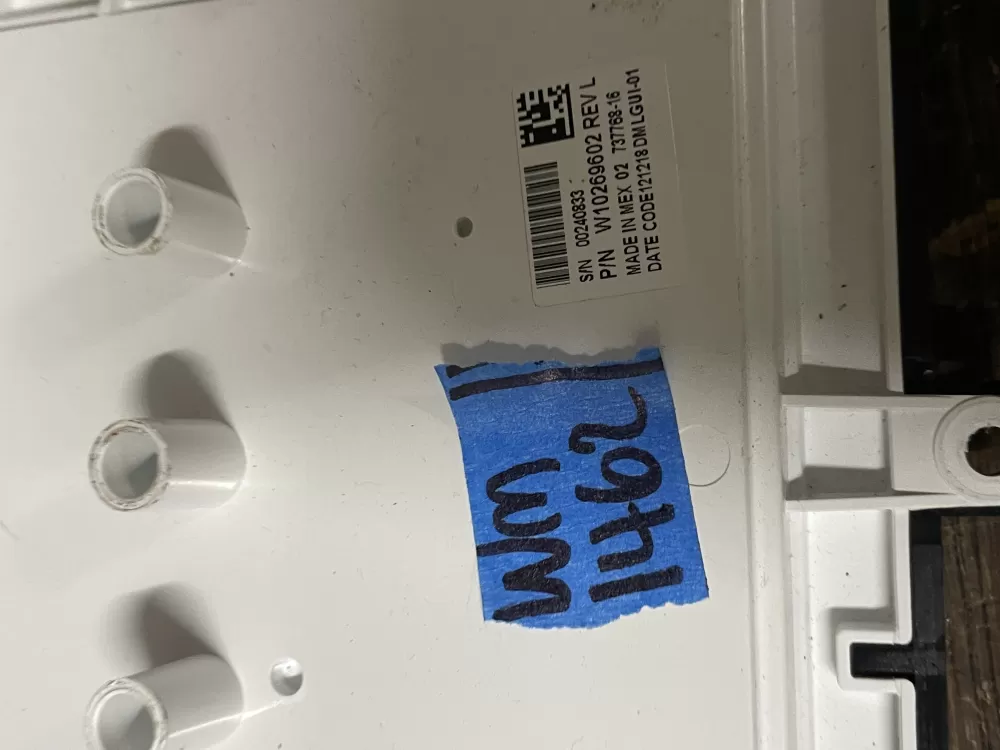 Whirlpool WPW10269602 Washer Control Board Interface AZ50859 | Wmv462