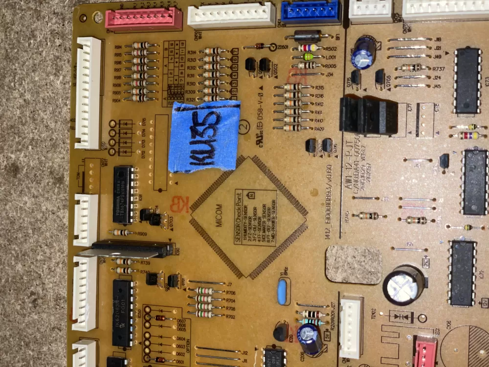 Samsung DA92 00593L Refrigerator Control Board AZ25004 | KM35