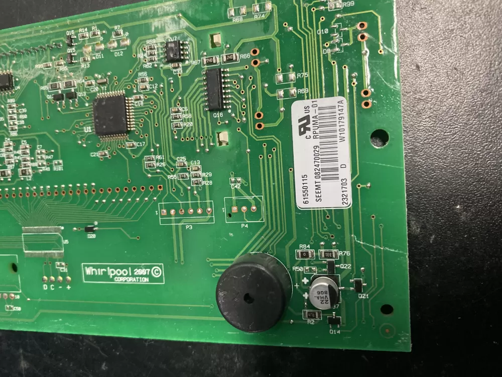 Whirlpool W10179147A Refrigerator Dispenser Control Board AZ13707 | BK769