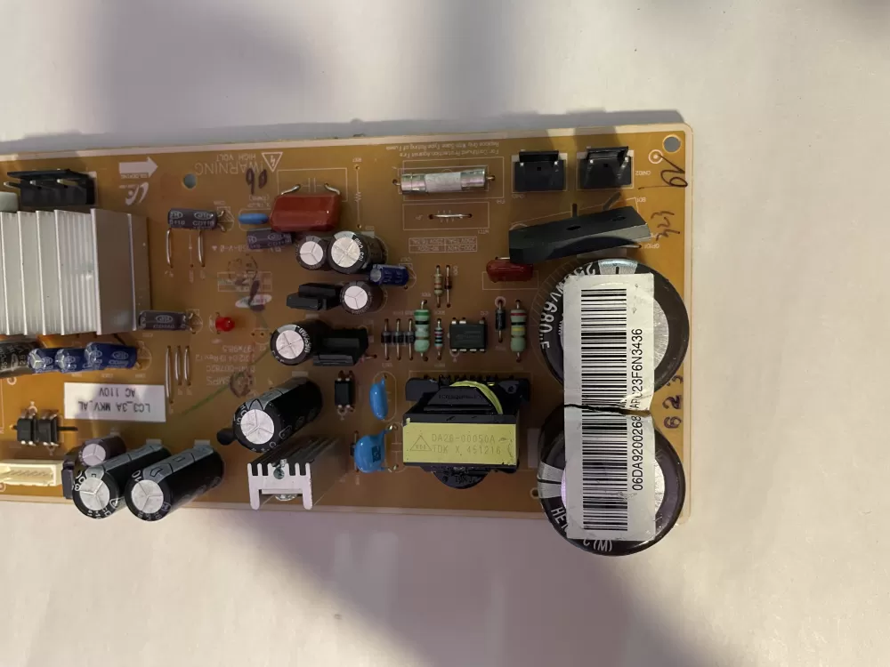 Samsung DA92-00268A Refrigerator Inverter Control Board AZ198414 | KM2728
