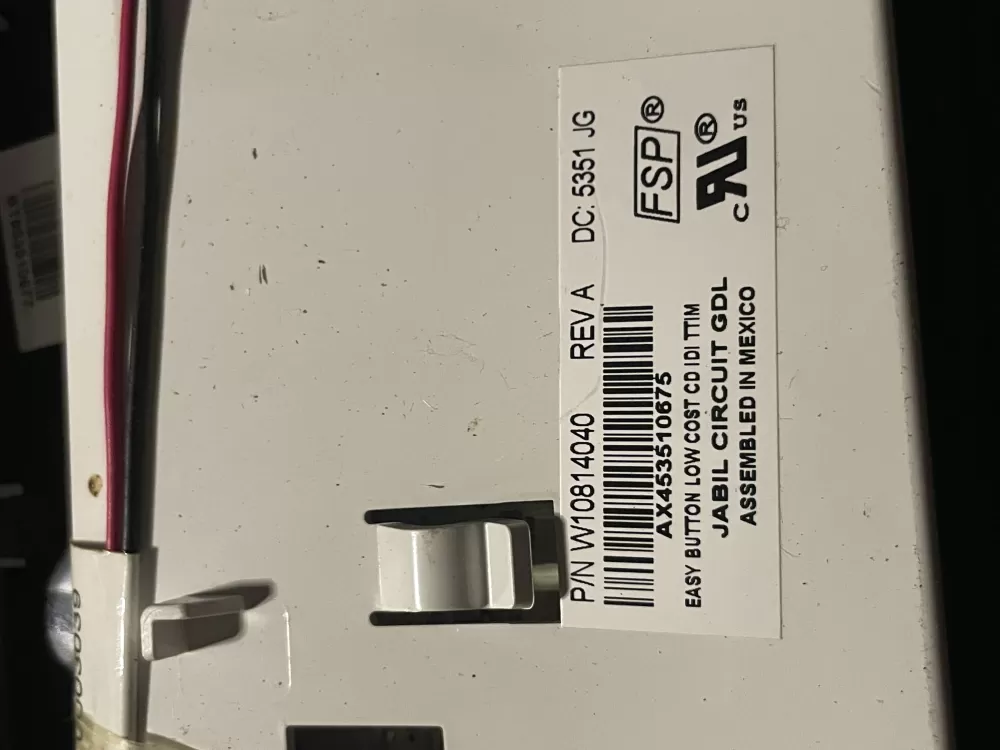 Kenmore W10814040 Refrigerator Control Board Dispenser Display AZ28495 | Wm227