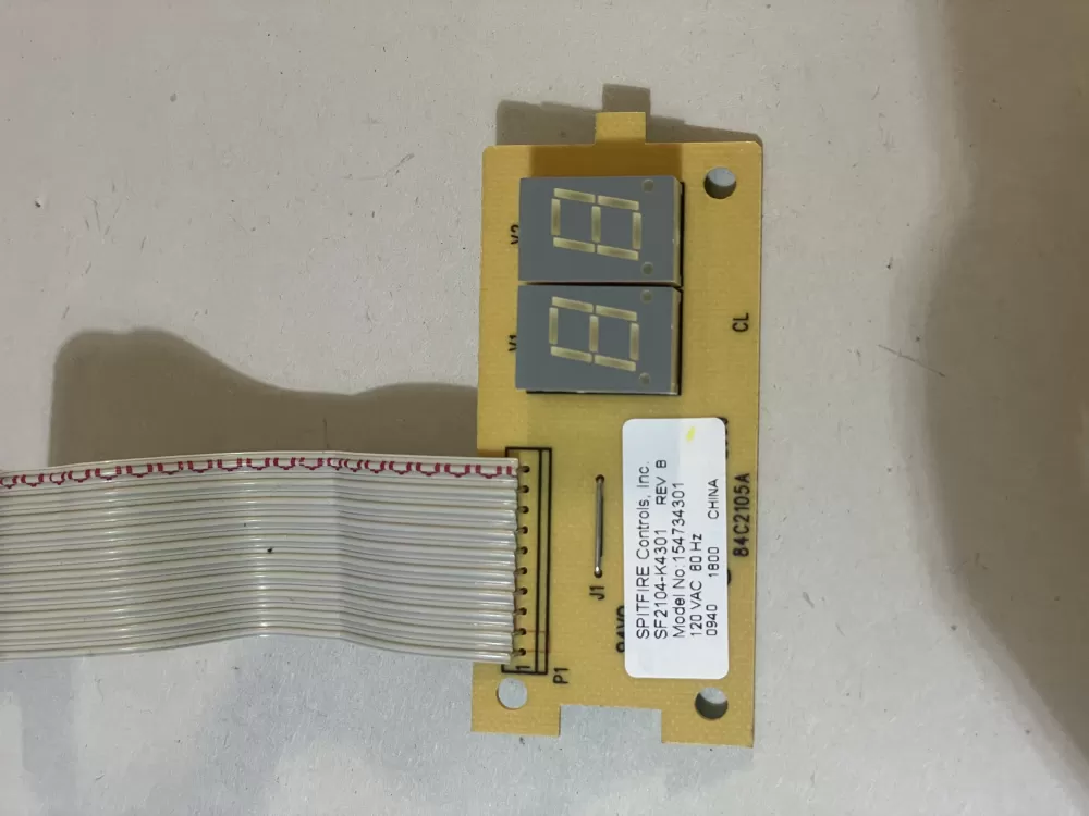 Frigidaire Kenmore 154734301 Dishwasher Control Board Display AZ129789 | KM2327