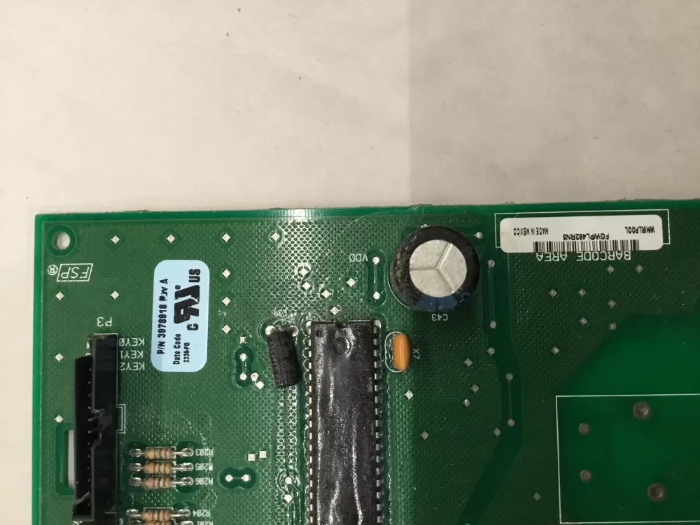 Whirlpool WP8546219 Dryer Control Board AZ99678 | BG128