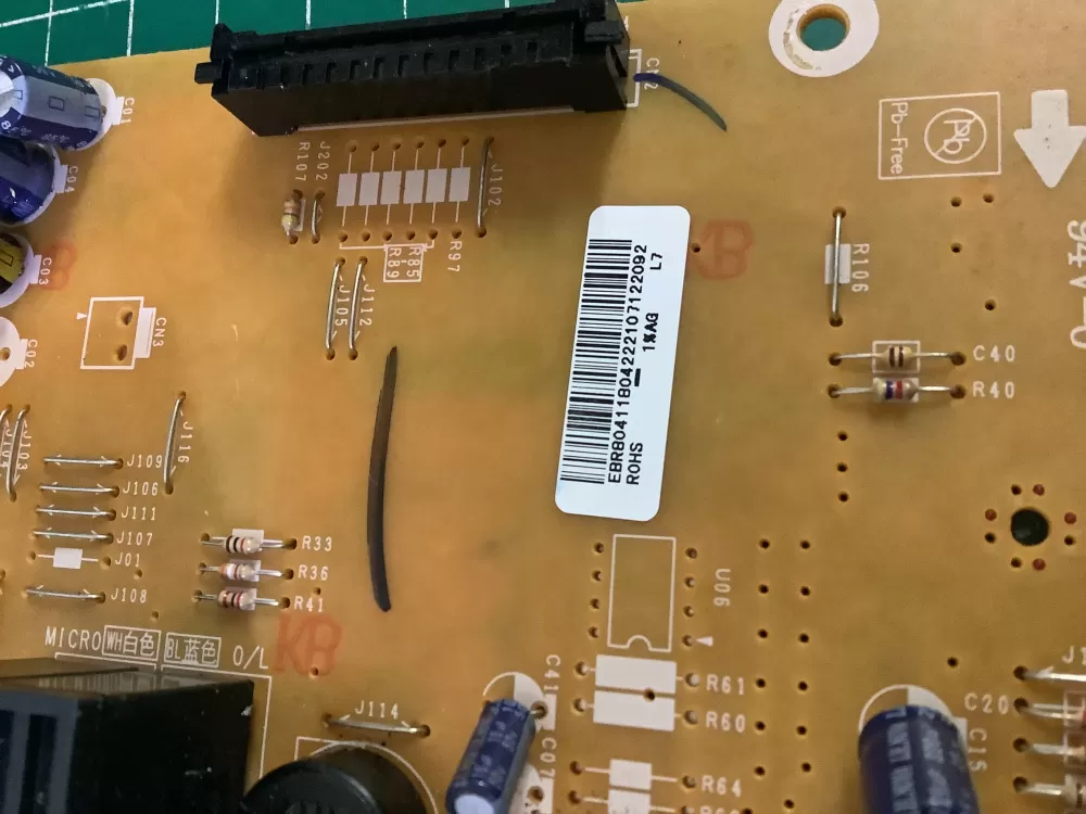 LG Kenmore EBR80411804 AP7223334 Microwave Control Board Panel AZ190188 | NR2110