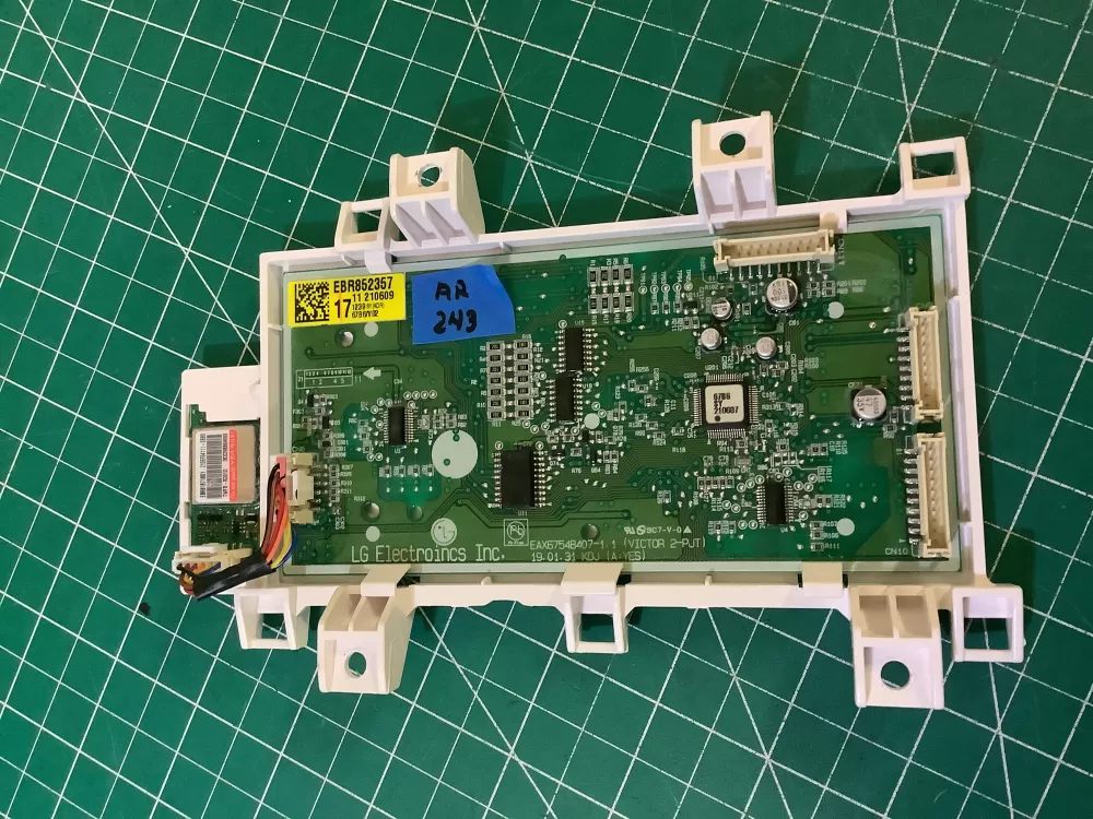 LG EBR85235717 Dryer Control Board Display AZ192492 | AR243