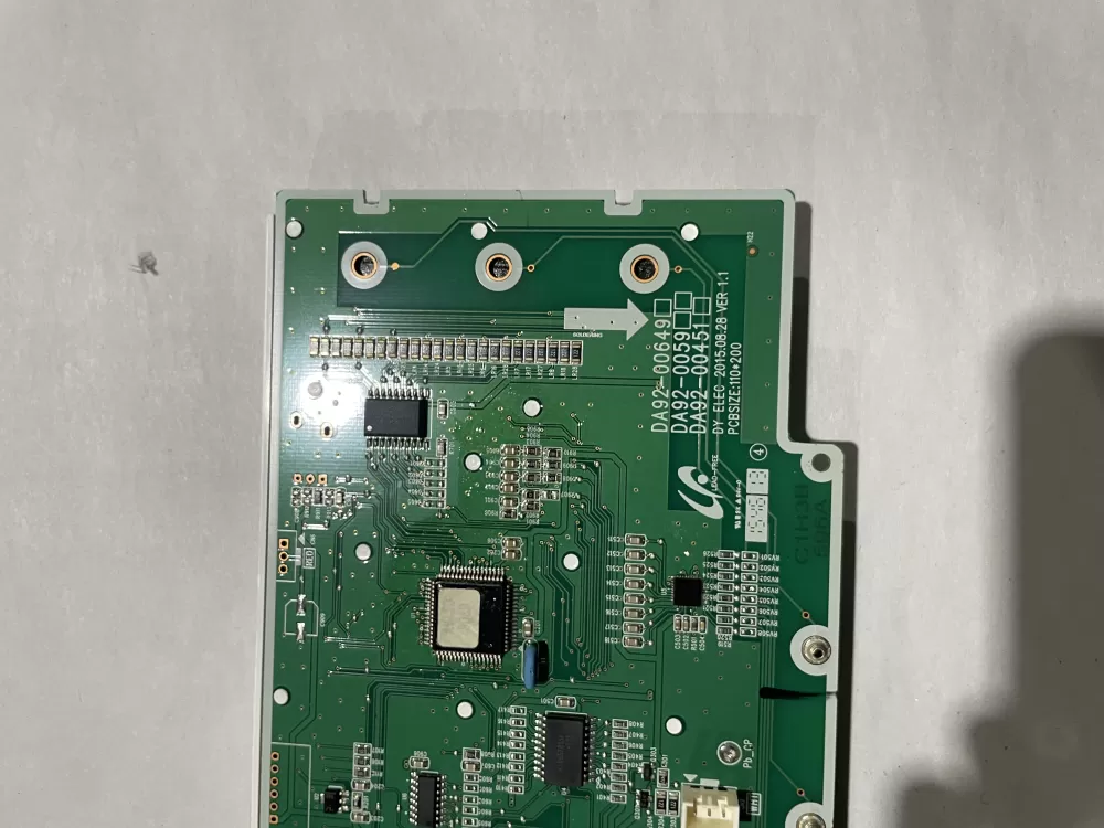 Samsung DA92 00649A Refrigerator Control Board Dispenser AZ186978 | KM2589