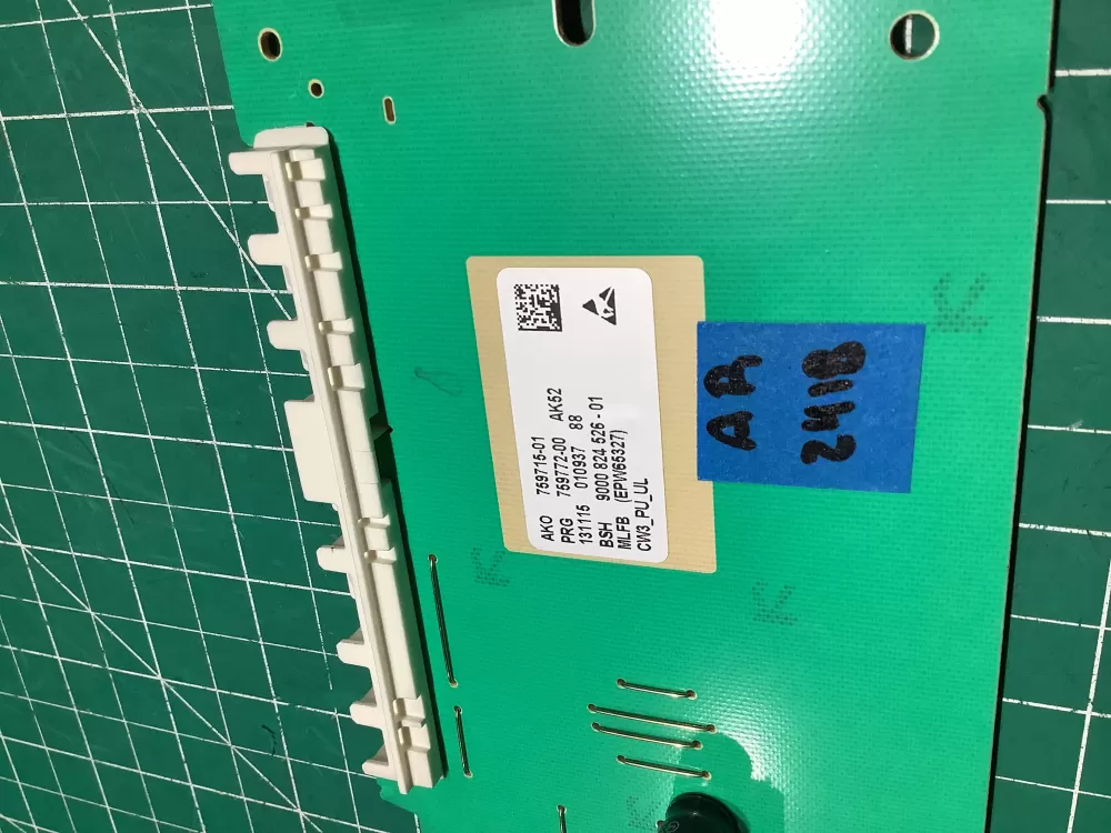 BOSCH 00746870 759715-01 9000824526-01 Washer Control Board AZ144068 | AR2418