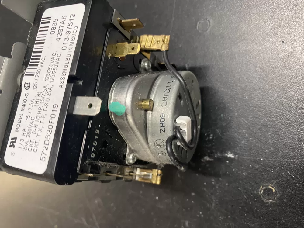 GE 572D520P019 WE4M189 Dryer Timer AZ15458 | BK715