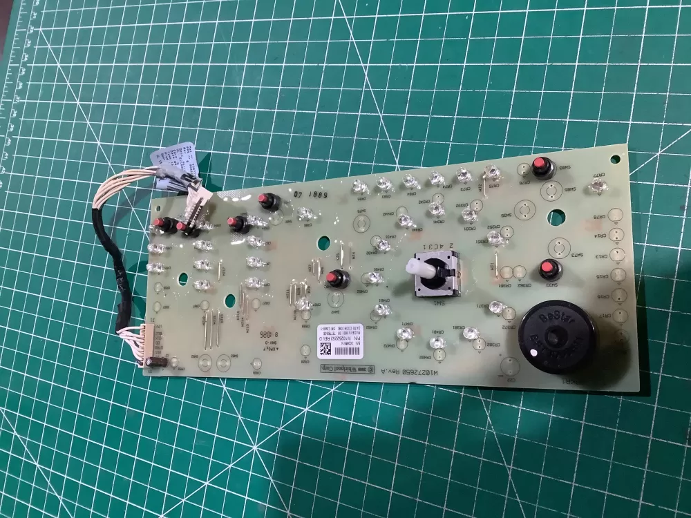 Whirlpool W10272650  W10252252 Washer Main Control Board