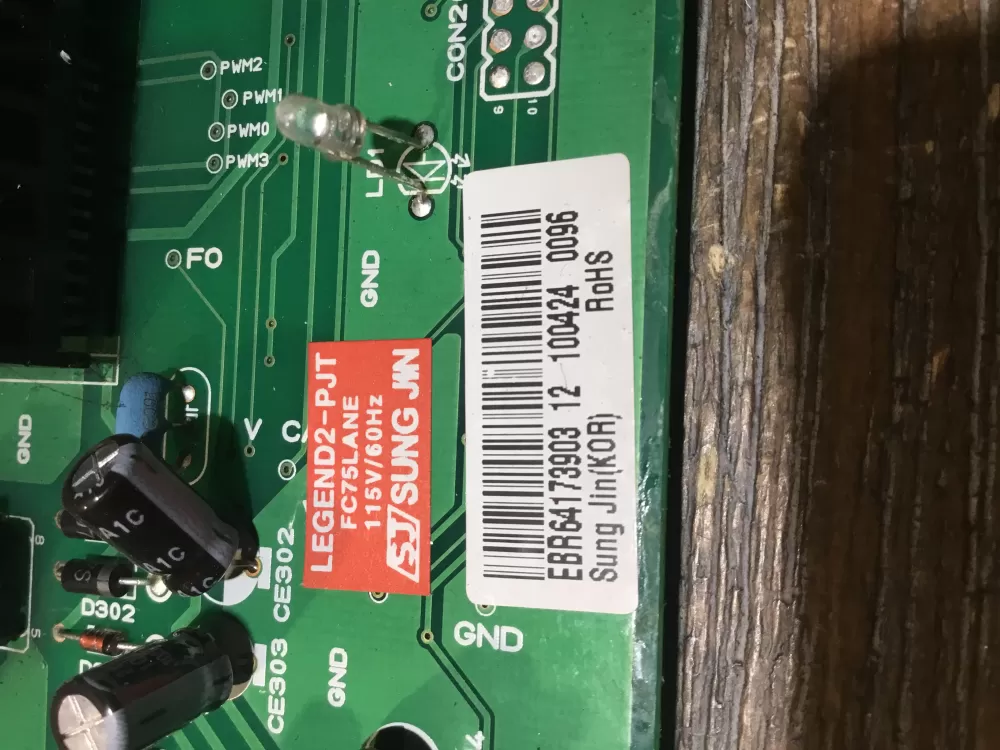 LG Kenmore EBR64173903 Refrigerator Control Board AZ52075 | NR1849