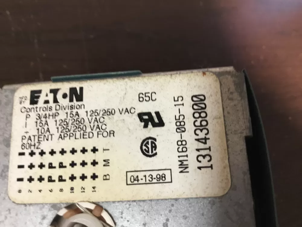 Frigidaire Westinghouse AP2106876 407395 131436800 Washer Timer AZ38949 | NR31