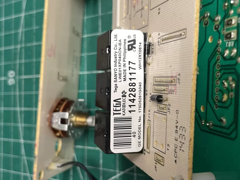 GE 175D5261G040 EBX1129P004 WH12X10614 Washer Control Board AZ208890 | Wm1950