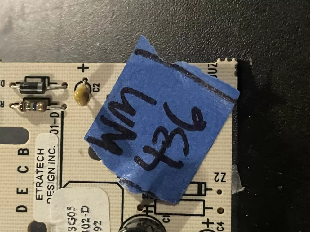 GE 559C213G05 50-982301 50-982301 Dryer Control Board AZ24672 | WM436