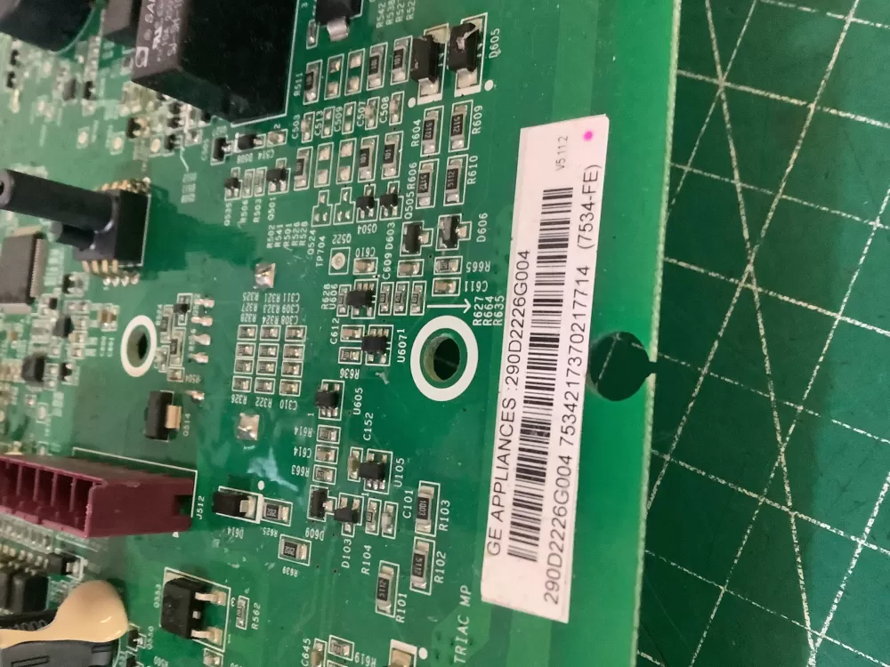 GE WH22X36498 290D2226G004 Washer Control Board AZ209942 | NR1771