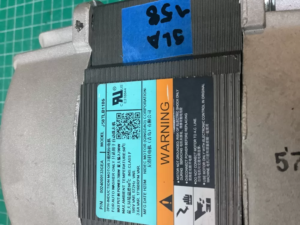 GE Electrolux 0024000133GEA Washer Drive Motor AZ224200 | SLA158