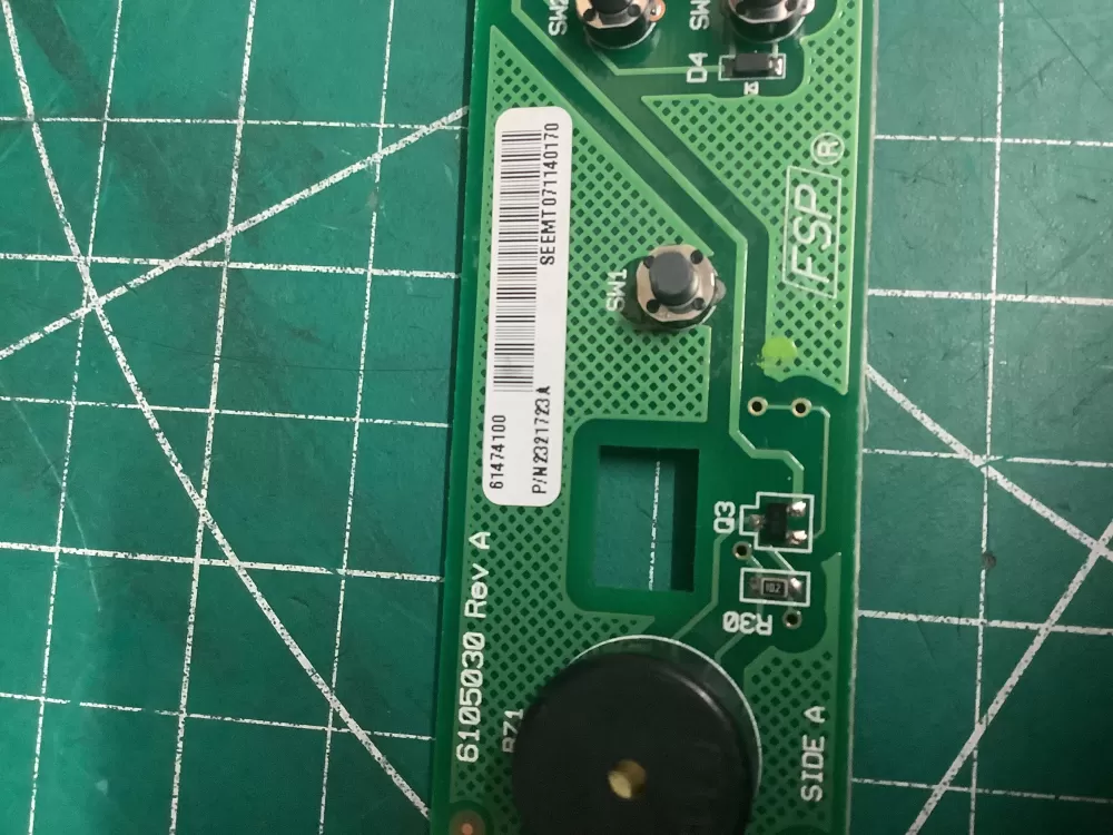 Whirlpool Kenmore 2321723A Refrigerator Control Board AZ197736 | AR2183