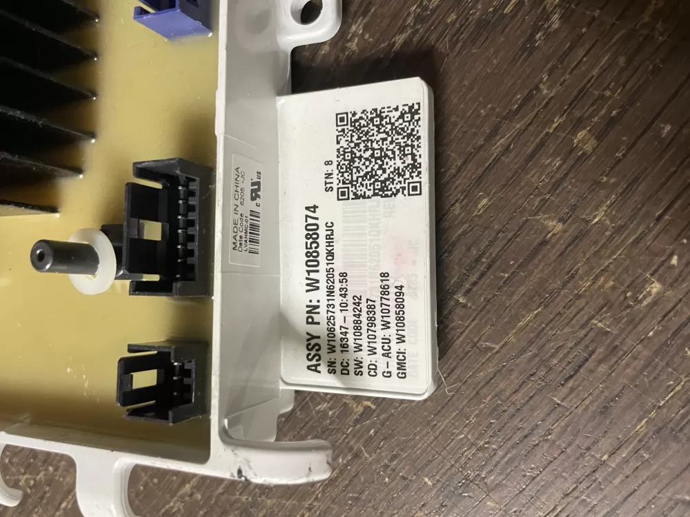 Whirlpool Maytag W10858074 Washer Control Board AZ53549 | Wm1897
