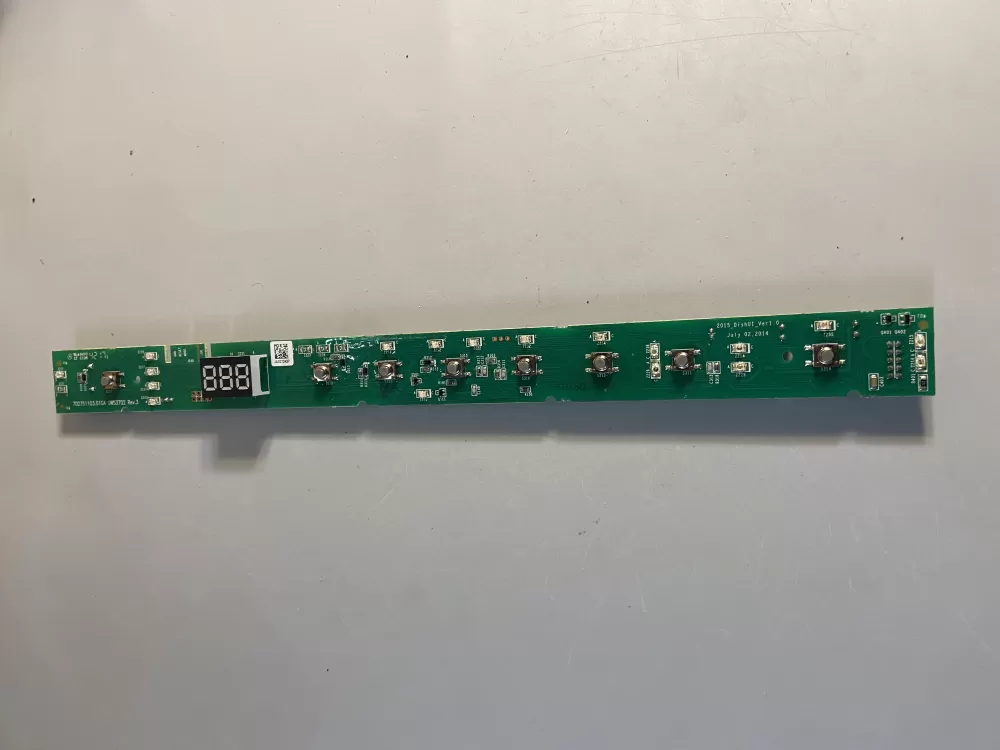 GE 265D1468G403  WD21X31902  WD21X22175  Dishwasher User Interface Control Board