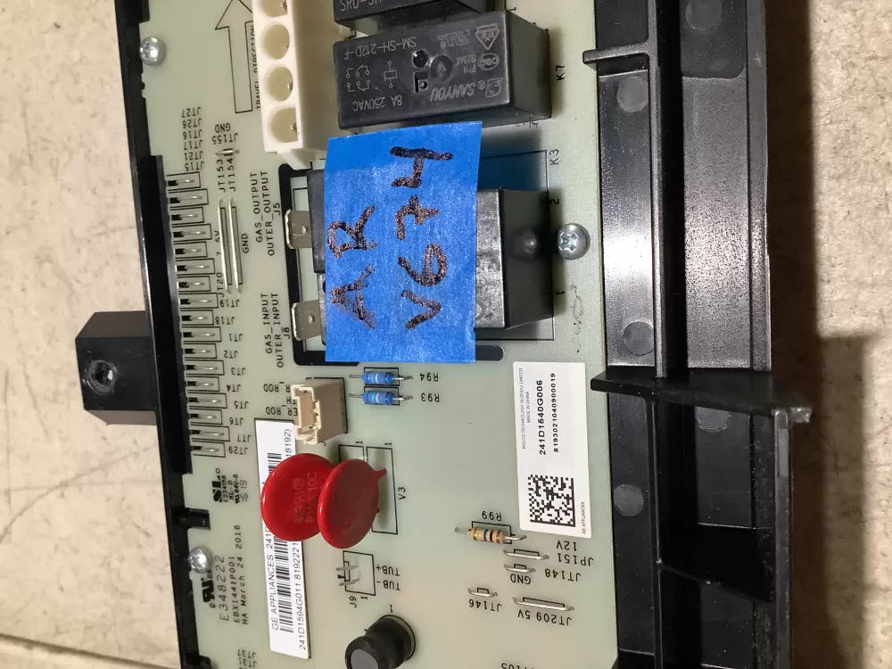 GE 241D1594G011 Washer Control Board AZ114115 | V674