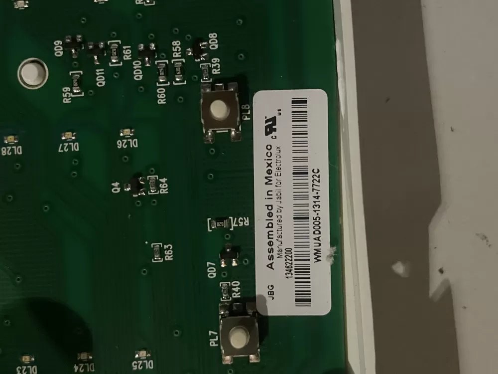 Frigidaire Electrolux 134622200 Washer Control Board AZ34109 | 1697