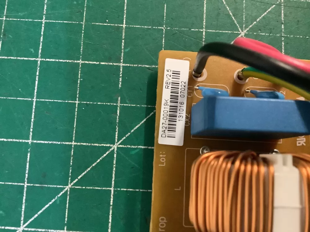 Samsung DA27-00019K Refrigerator Control Board Filter Noise AZ199050 | NR2774