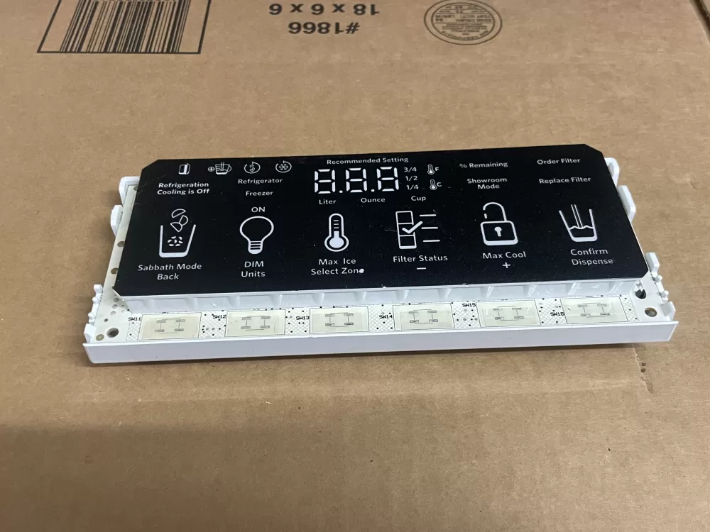 KitchenAid W10761088 W10807858 W10845523 W10845525 W11093697 W11089931 PS12070712 Refrigerator Control Board