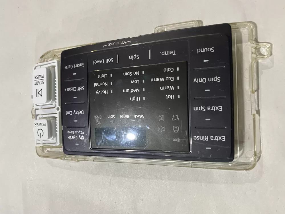 Samsung DC92-01607J DC94-06643A Dryer UI Control Board  AZ150892 | BK2497