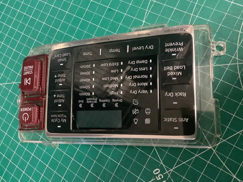 Samsung DC92-01607J  AP6243588  DC94-06643A  DC93-00376D  PS12084833 Dryer UI Control Board