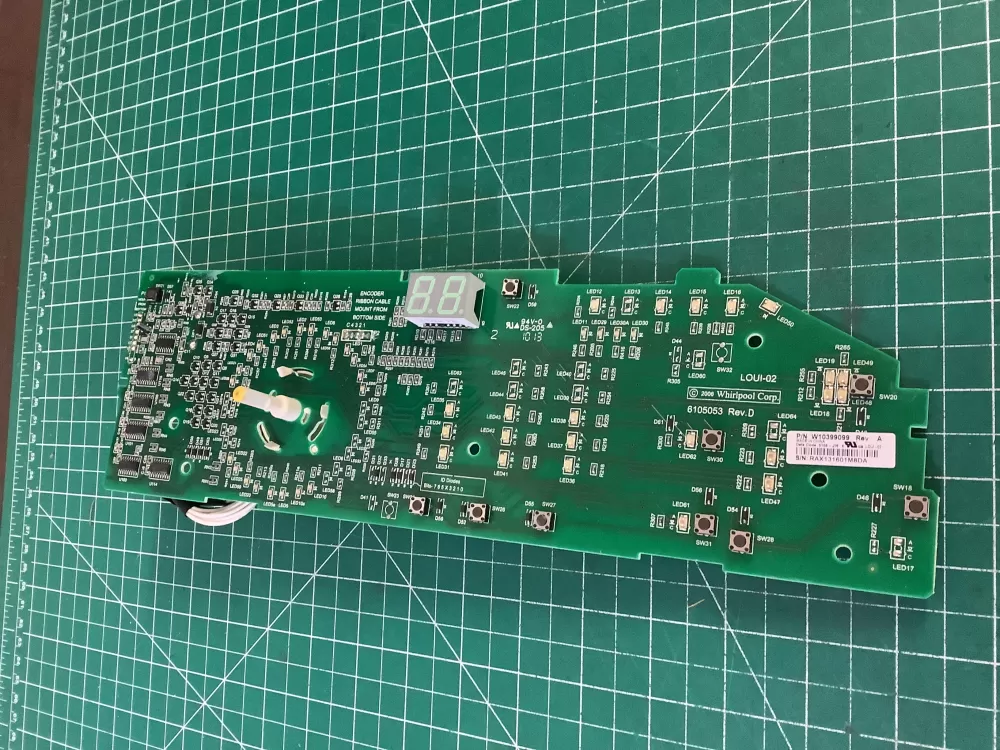 Whirlpool W10399099 Washer Control Board